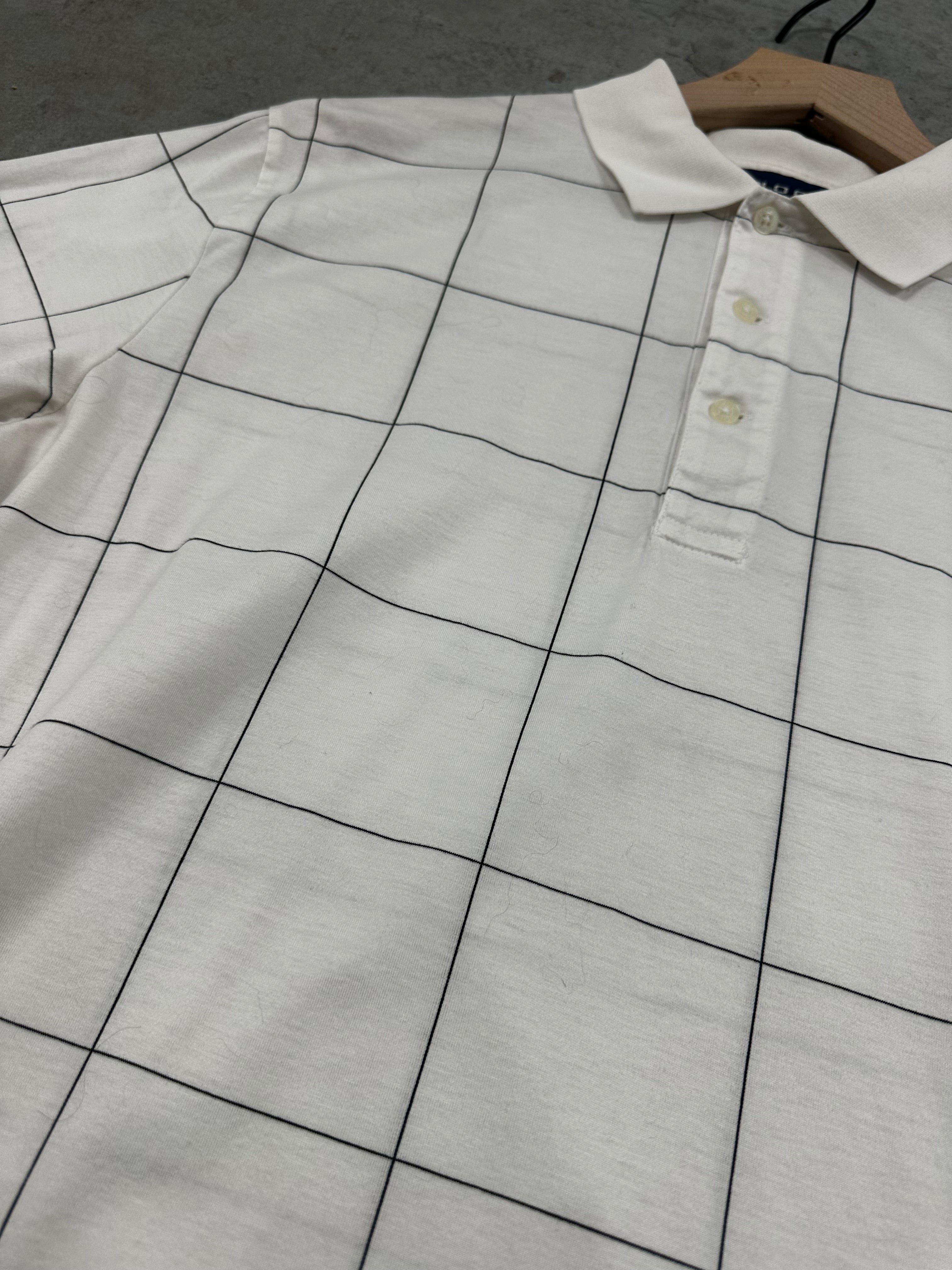 Vintage Polo Golf Checkered Polo (M)